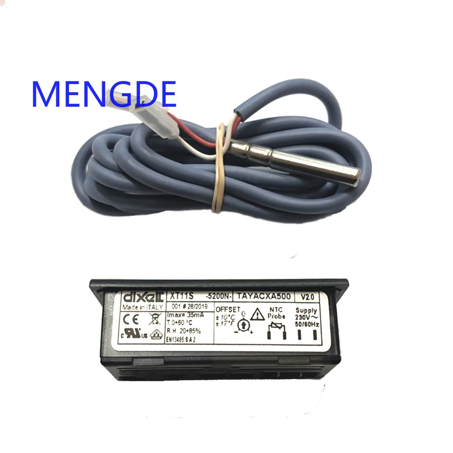 Dixell XT11S-5200N 디지털 디스플레이 온도 조절기 센서 포함