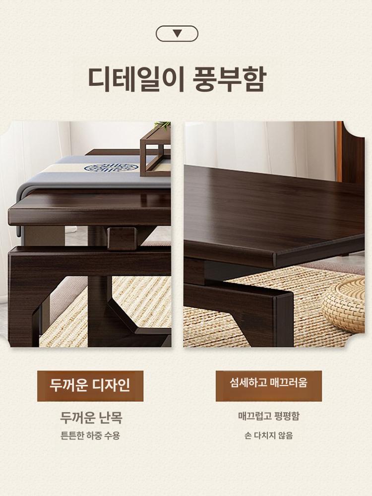 점상 치성 무속인 점집 불상 경상 제사 전통 탁자 무당 120 x 55x30cm - 상세 이미지 5