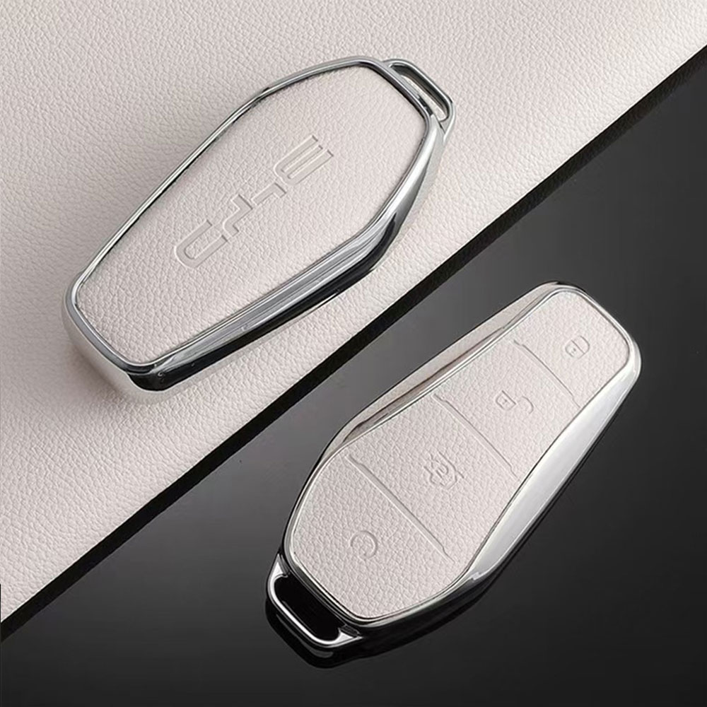 레더 BYD 전용 씨라이언7 차키케이스 키홀더 키링 포함 BYD, SL-01, 어반브라운 - 상세 이미지 4