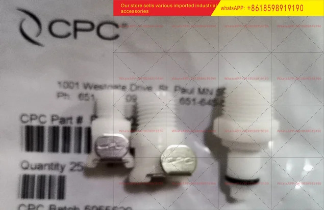 포장 오리지널 CPC 호스 커넥터 PP PMCD1004BSPT PLCD10004BSPT