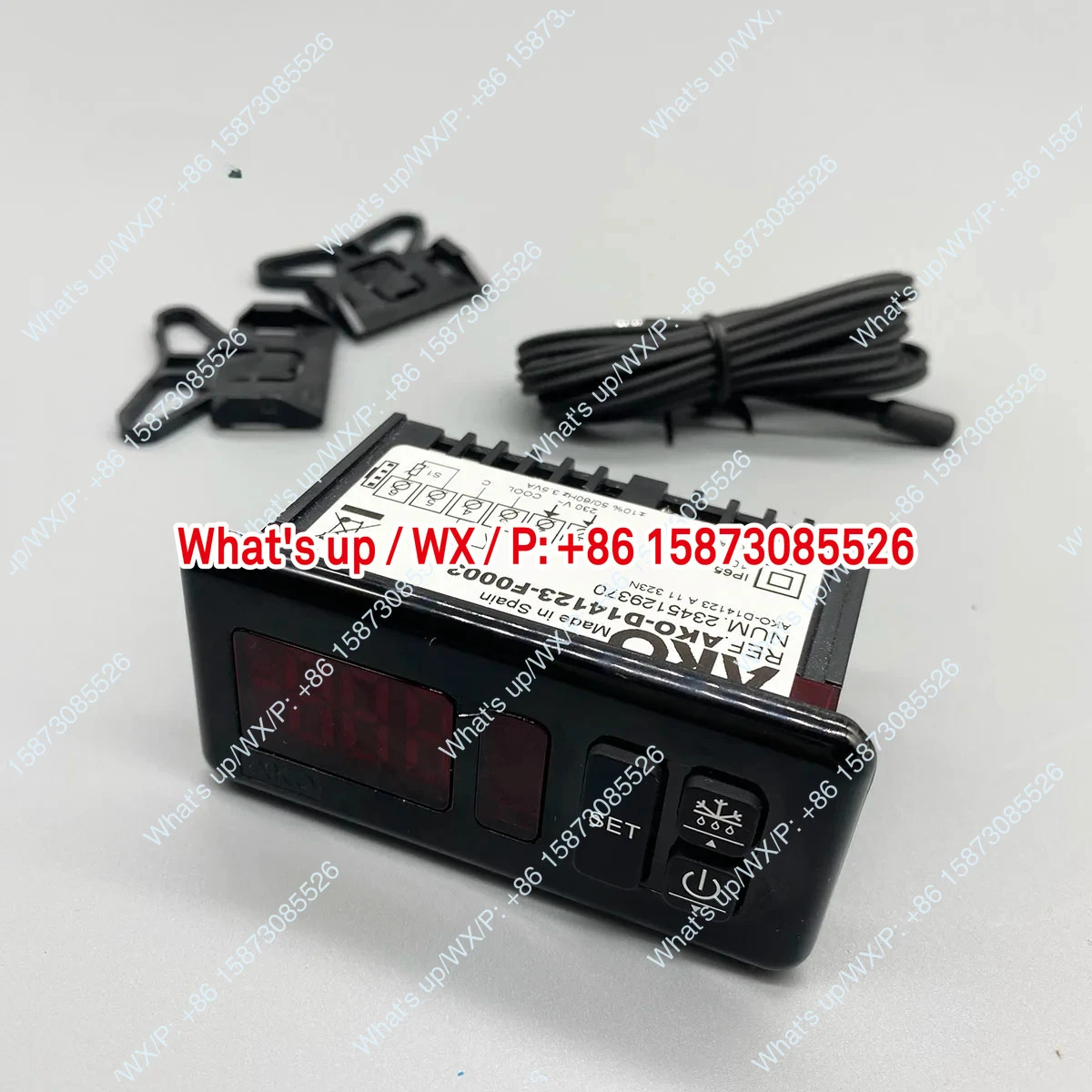 열 캐비닛 액세서리 AKO-D14123-F0003 FABRISTEEL KFC 수직 절연 전온도 컨트롤러