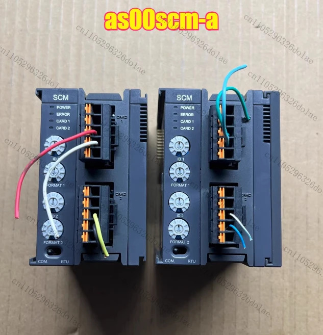 1개 PLC 모듈 as00scm-a 리퍼 완료