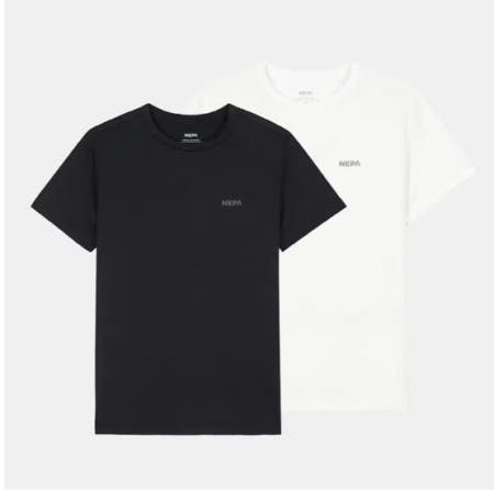 네파 기능성 반팔티 2장