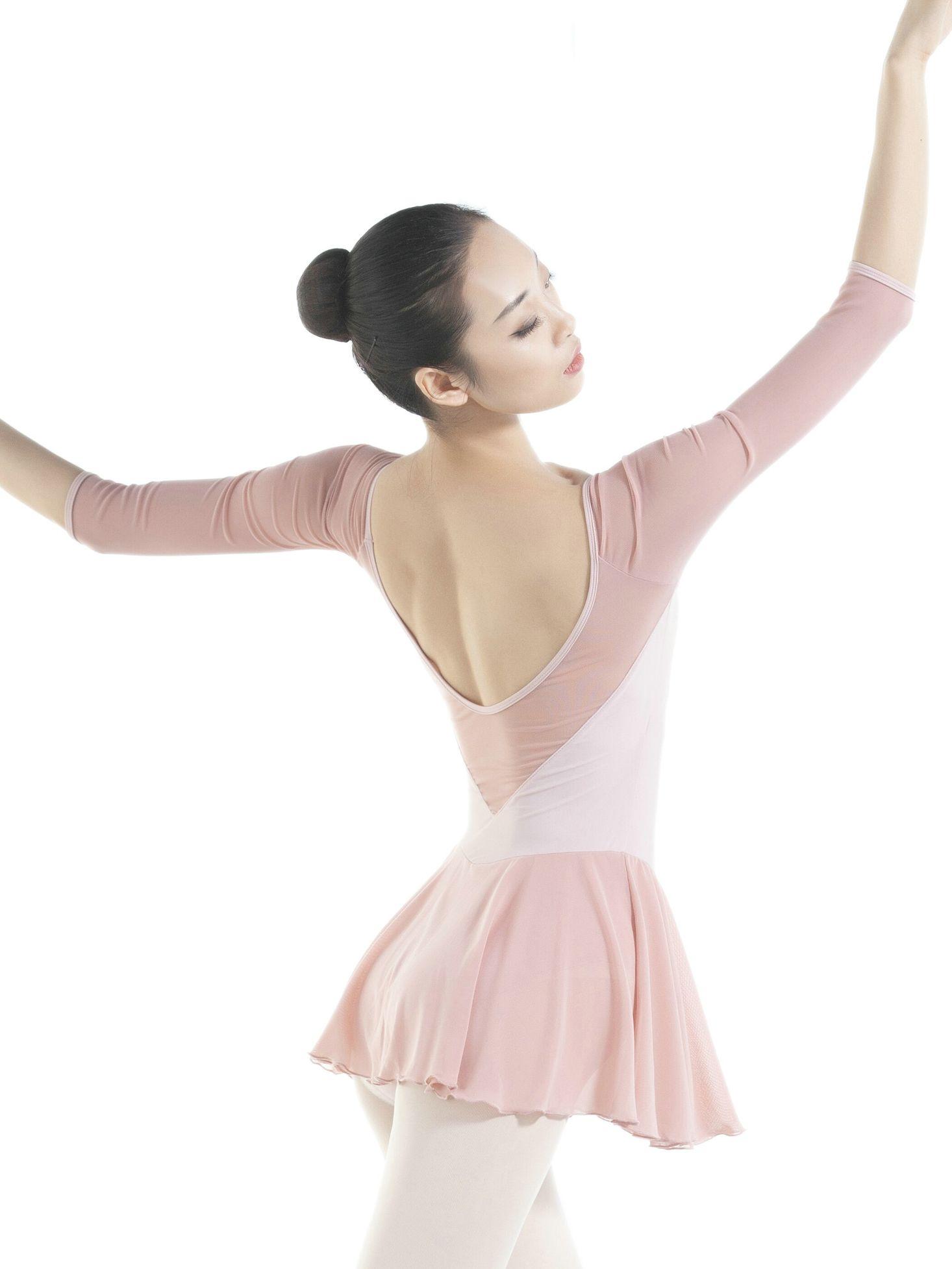 발레복 바레 발레 성인 폴웨어 발레피트니스 레오타드 - 상품 이미지