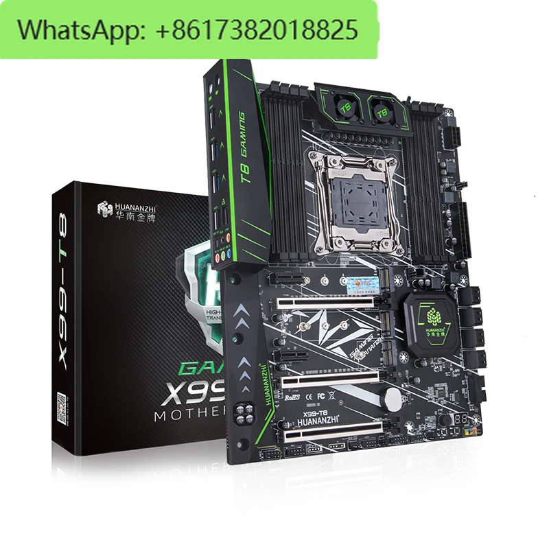 X79X99 마더보드 세트 데스크탑 컴퓨터 설계 제작 Zhiqiang E5 2666v3 2686v4