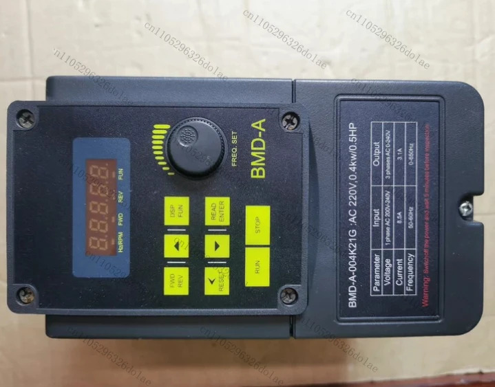 주파수 변환기 BMD-A-004K21G 입력 230V400W 리퍼 완료