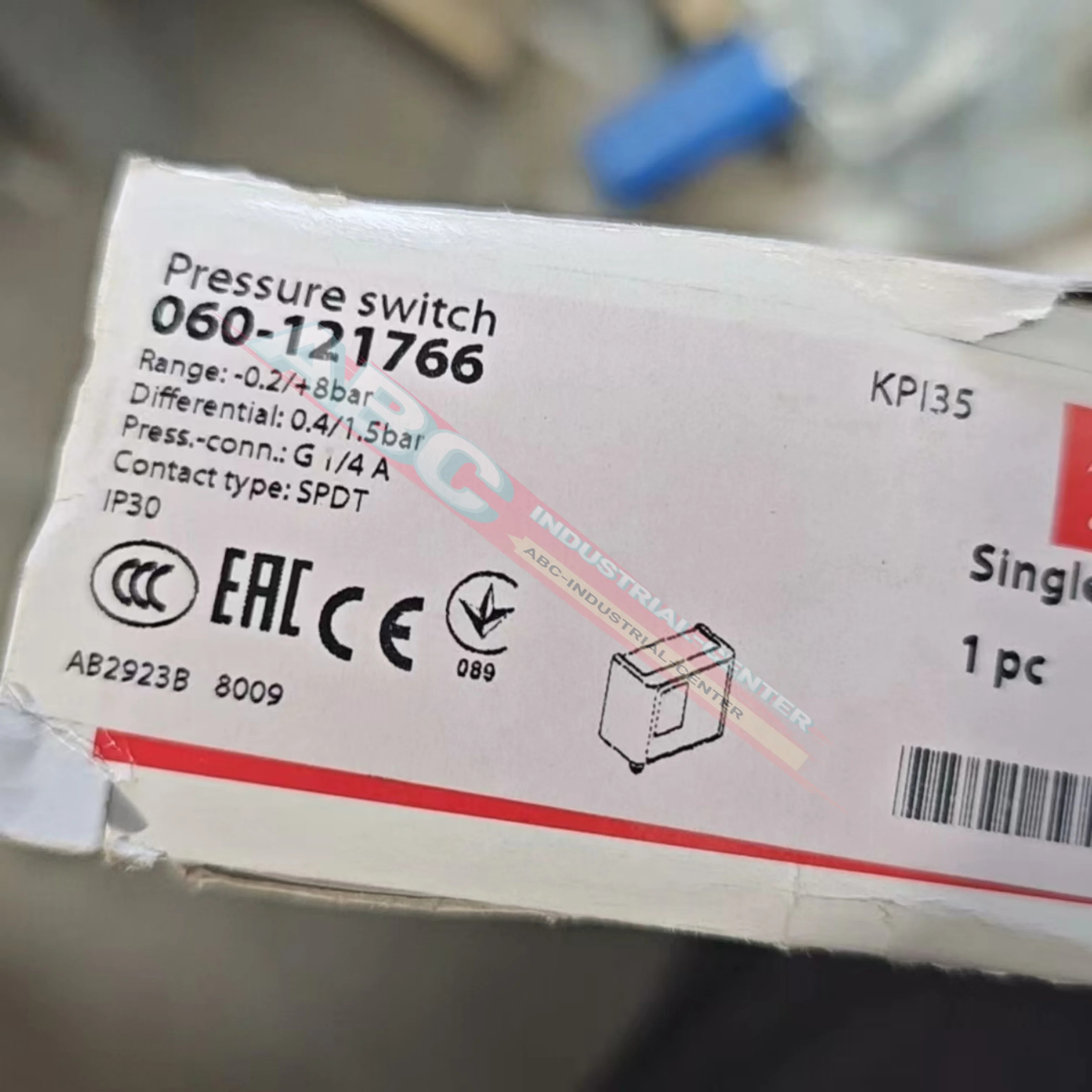 060-121766 KPI35 060-124391 KP15 압력 스위치 060-126491 새
