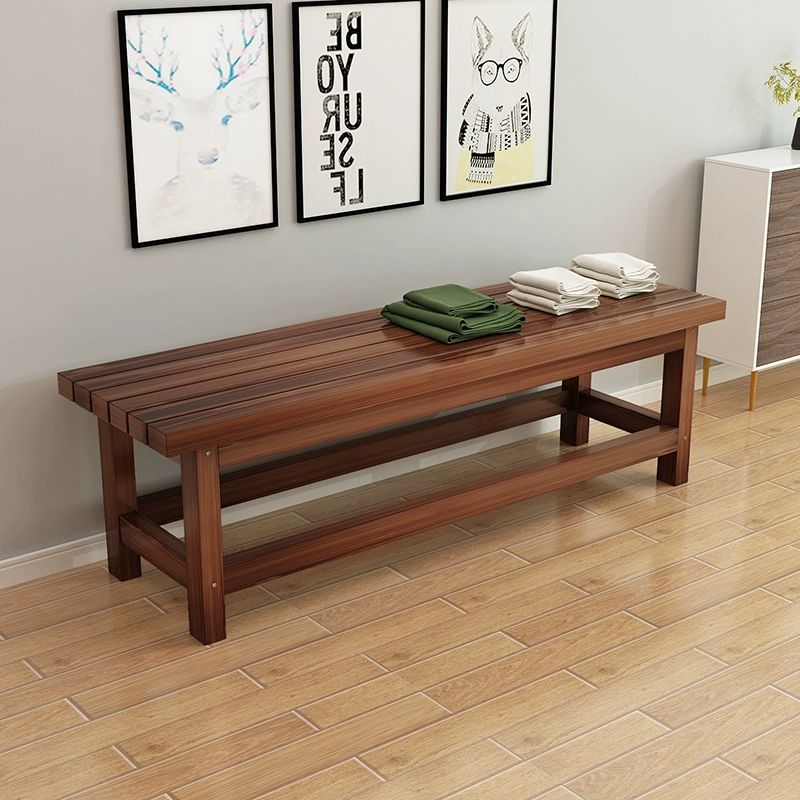 편백나무 원목 벤치 사우나 헬스장 침실 인테리어 의자