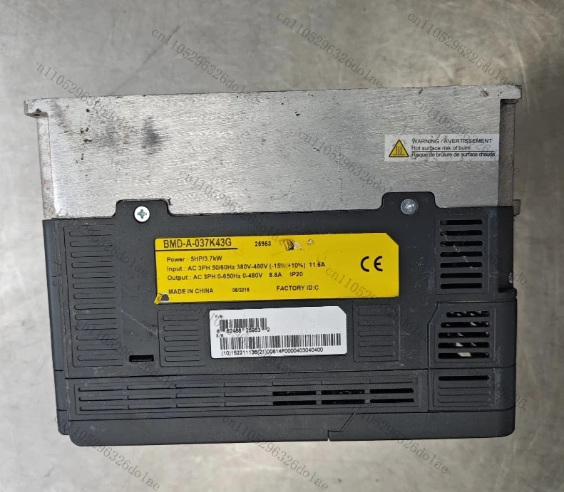 주파수 변환기 BMD-A-037K43G 380V 3.7KW 리퍼 완료 OK