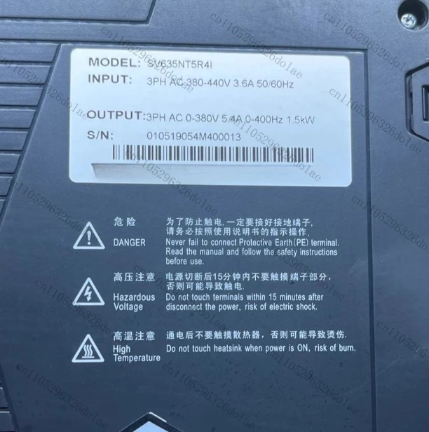 1개SV660NT5R4I 드라이버 1.5kw380 리퍼 완료