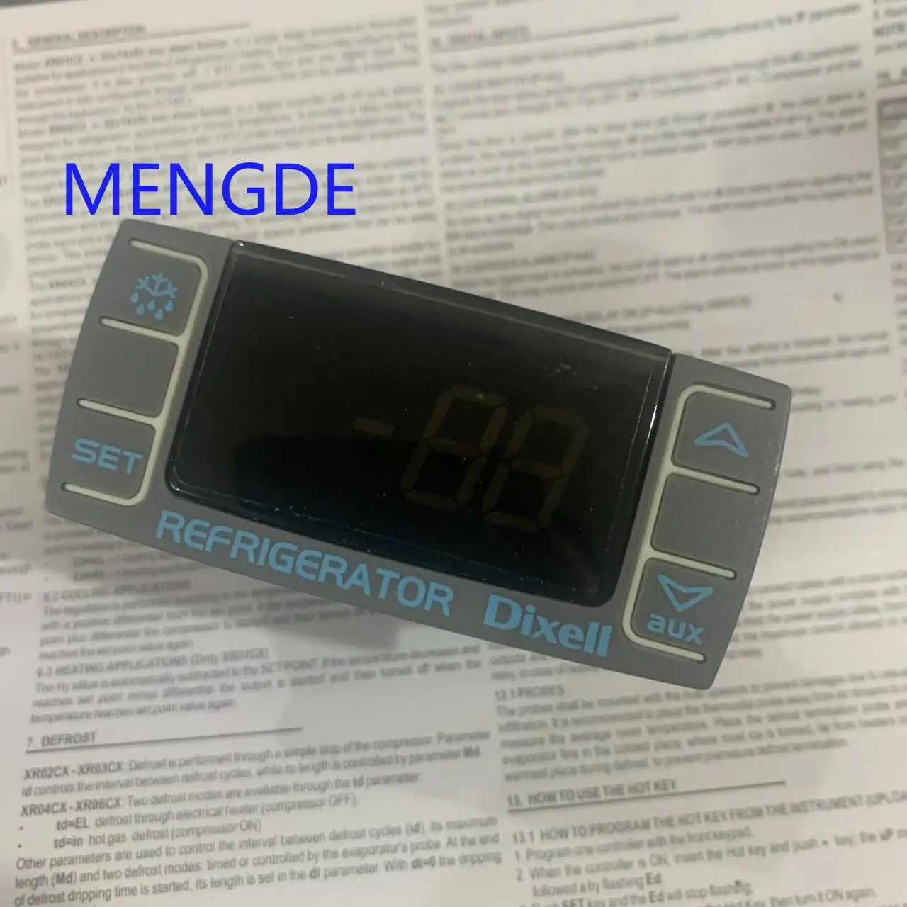 Dixell XR03CX-4N0F1 XRO3CX 120V 온도 컨트롤러 프로브센서 조절기 새 원본