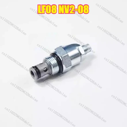 1개 나사형 삽입 유량 조절 양방향 스로틀 밸브 LF08 NV2-08 유압