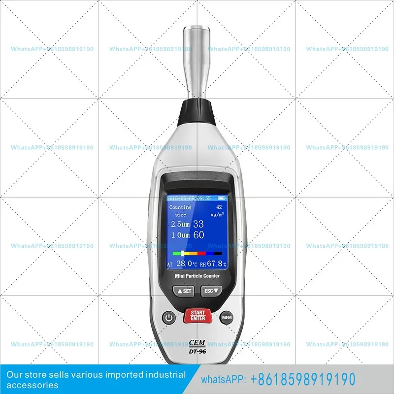 Huashengchang 레이저 PM2.5 휴대먼지 농도 감지기 DT96/96B 공 모니터
