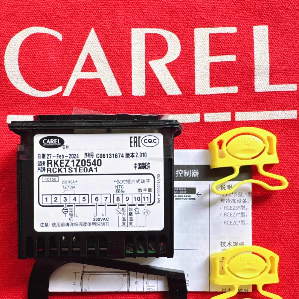 CAREL RKEZ1Z0540 RCK1S1E0A1 센서가 온도 컨트롤러 원본