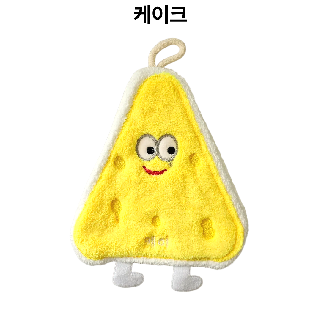 브레드 주방핸드타올 1P 이쁜 주방수건 귀여운 인테리어 답례품 (디자인 선택가능) - 상세 이미지 5