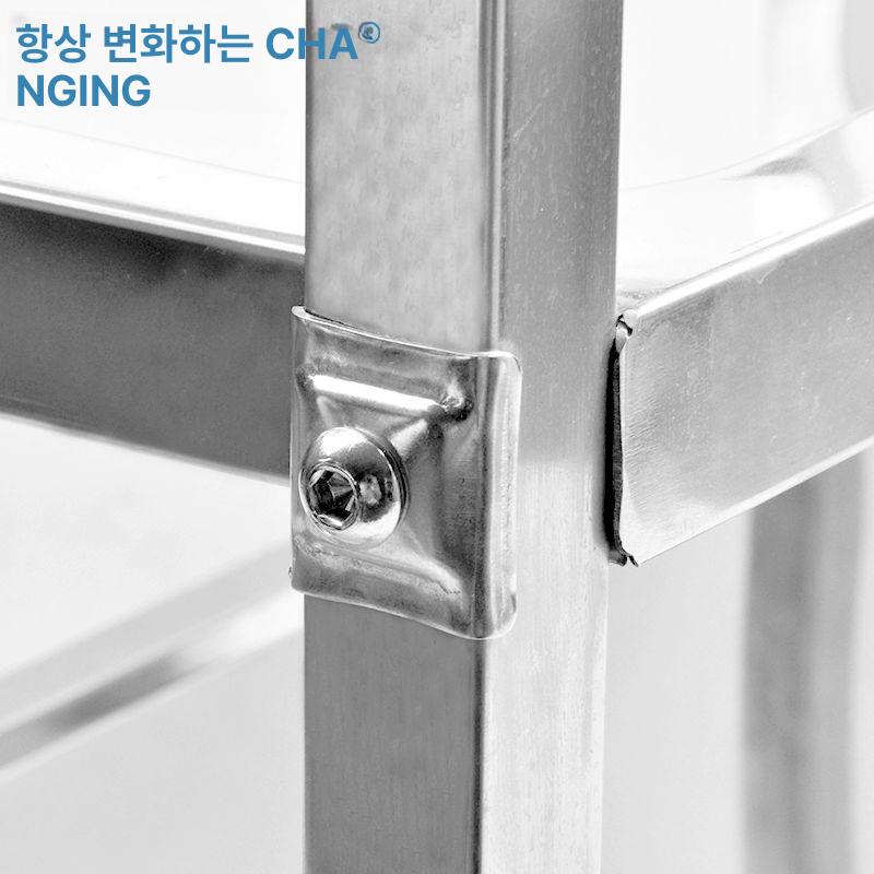 서빙카 식당 스테인레스 서빙카트 트롤리 식당카트3단 써빙카 식당카트 식당용 배식차 소형 - 상세 이미지 3