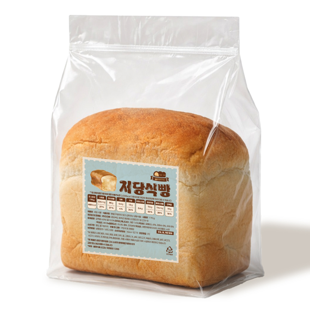 진짜 저당 건강빵 당연구소 저당식빵 170g, 3개 - 상세 이미지 4