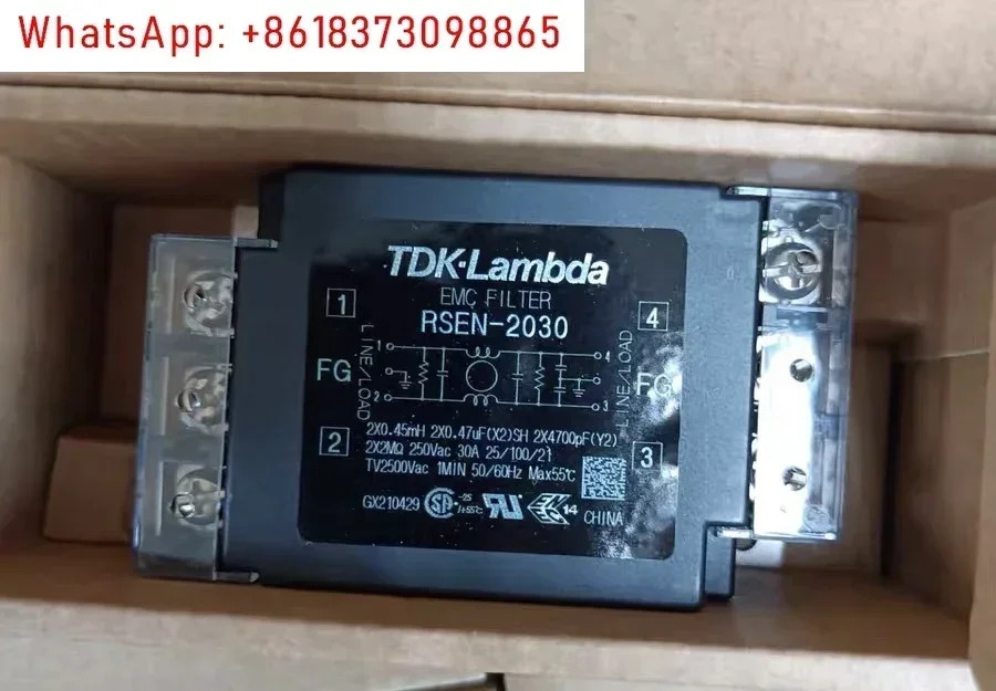 TDK-LAMBDA EMC 노이즈 필터 ENF RSEN-2030D 30A250V