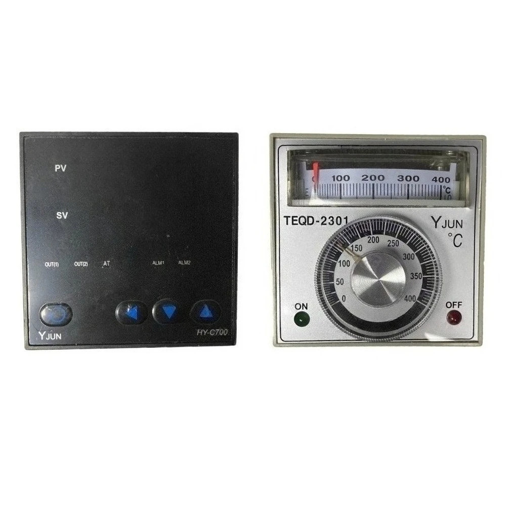 HY-C700 TEQD2301 TB HY-48BD REX-C700 연속 씰링 기계 열 수축 디지털 온도 게이지 220V