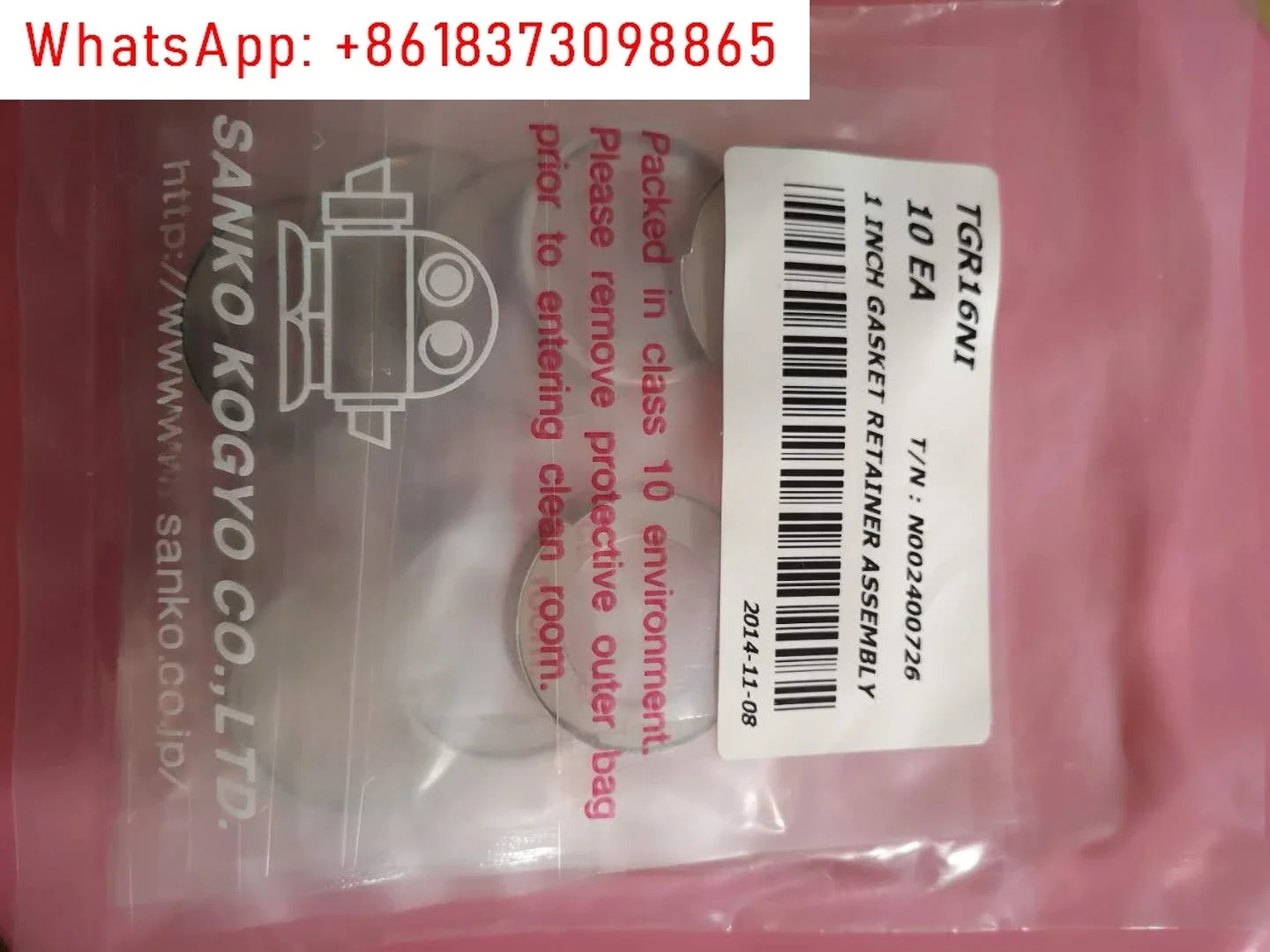 10PCS 스테인레스 스틸 니켈 켓 TGR16 12 8 4NI