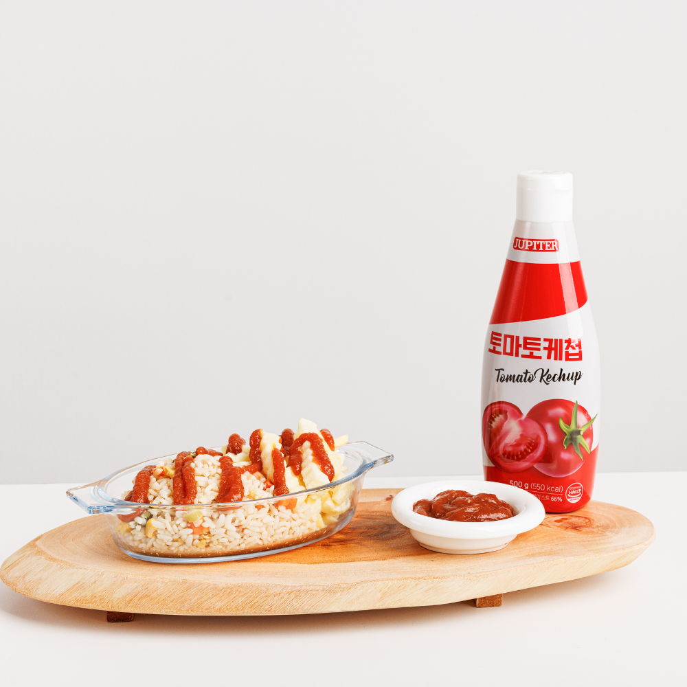 쥬피터 토마토 맛 제주산 당근 토마토 케첩 500g 건강한 아기 케찹 이미지 4
