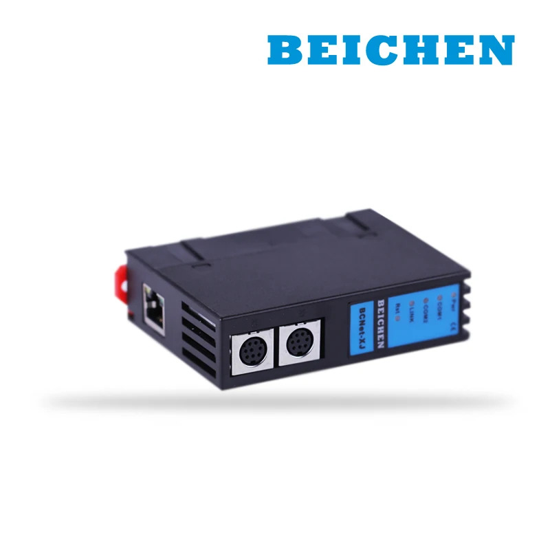 신제 XC/XD/XL 시리즈 PLC 원형 포트BCNet-XJ MODBUS TCP 이더넷 통신 데이터 수집 변환 모듈