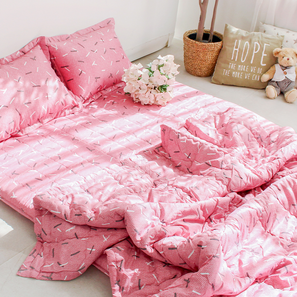 아르떼베딩 캔디 사계절 먼지없는 간절기 부드러운 차렵 이불 SS