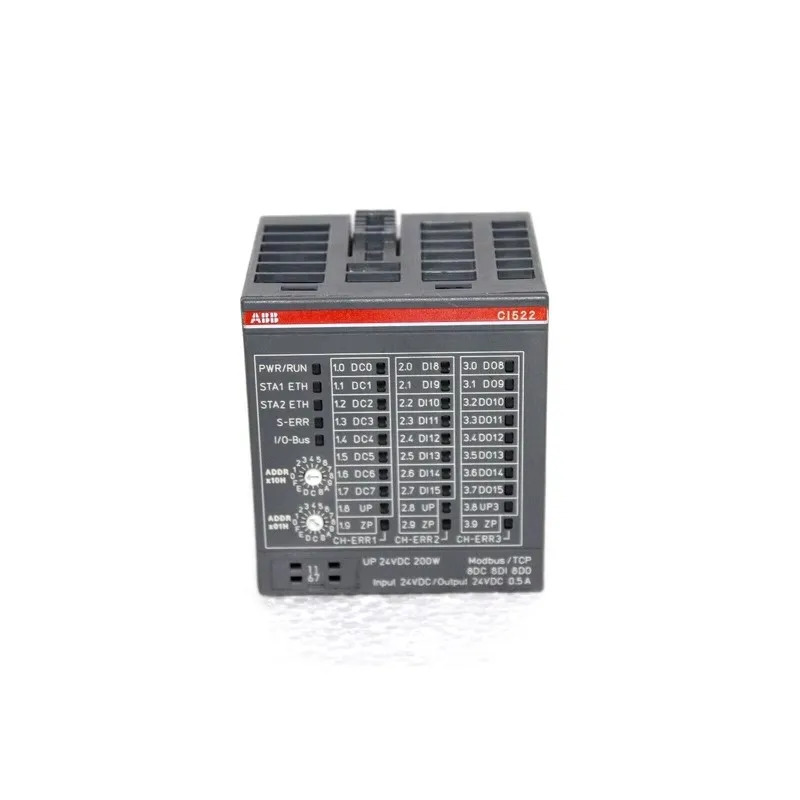 ABB PLC AC500 확장 모듈 CI501-PNIO CI502-PNIO CI522-MODTCP TA525 CI521-MODTCP CI511-ETHCAT CI512-ETHCAT