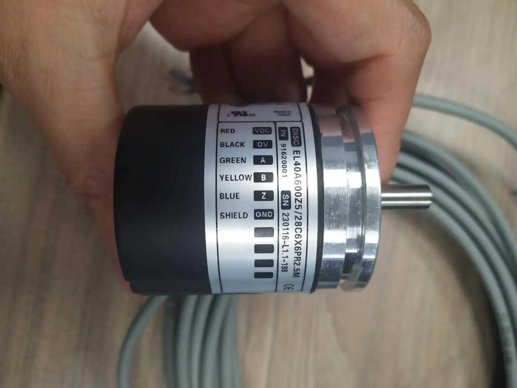 EL40A600Z5/28C6X6PR2.5M 인코더 EL40A600Z5/28P6S3PR5.915