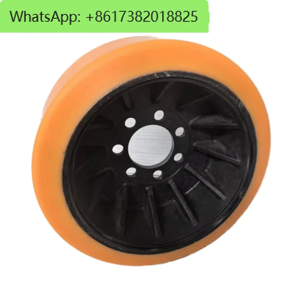 융하인리히 전동 214 폴리우레탄 구동 바퀴 - 343x114mm 순정 부품