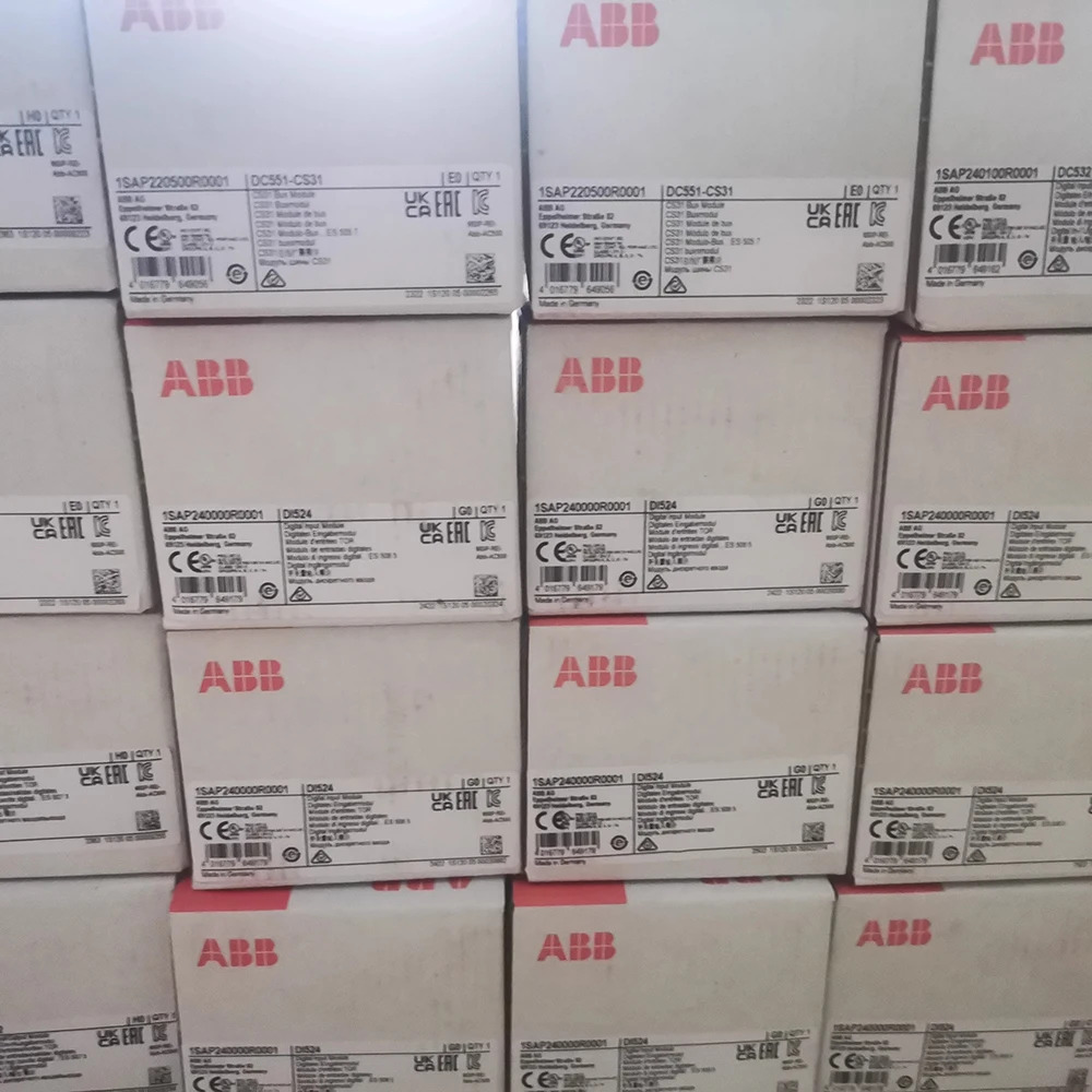 ABB PLC AC500 확장 모듈 CI501-PNIO CI502-PNIO CI522-MODTCP TA525 CI521-MODTCP CI511-ETHCAT CI512-ETHCAT
