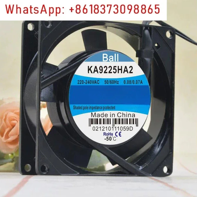 KA9225HA2 9025 220V 0.08/0 볼 냉각팬