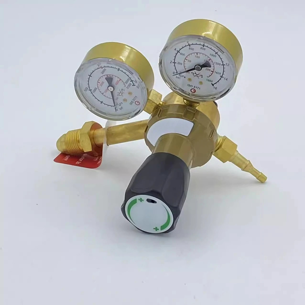 0870255-3 GCE 산소 감압기 질소 압력 게이지 ENISO2503