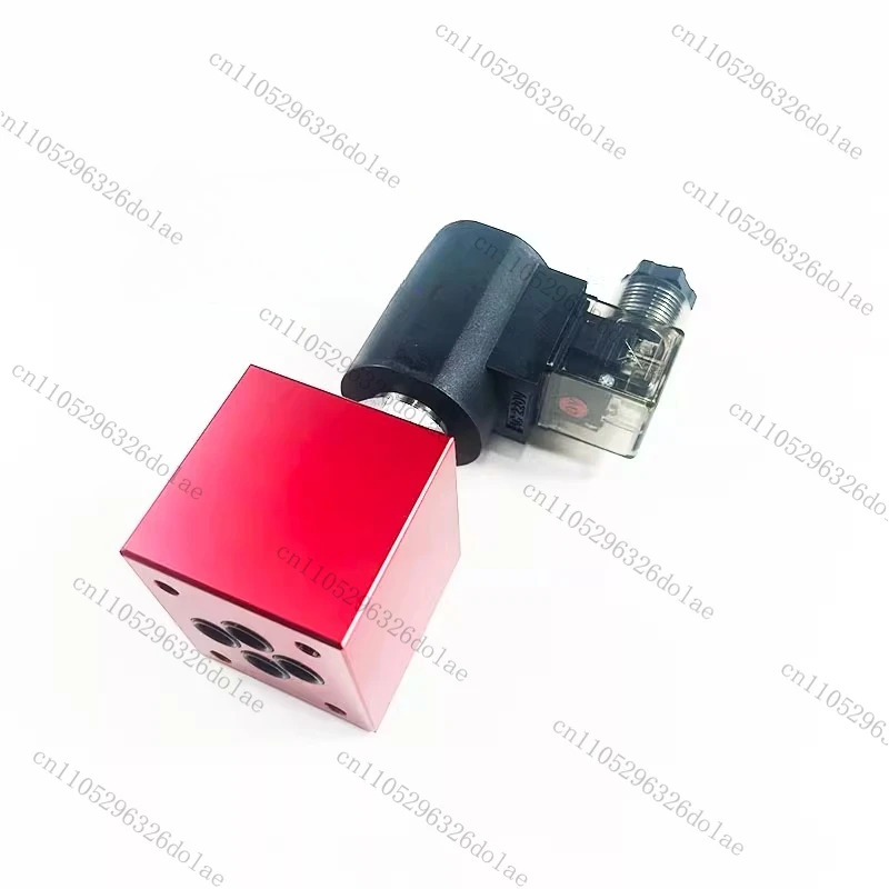 DHF08-220S 상시 닫힘형 대유량 솔레노이드 밸브 이위치 이방향