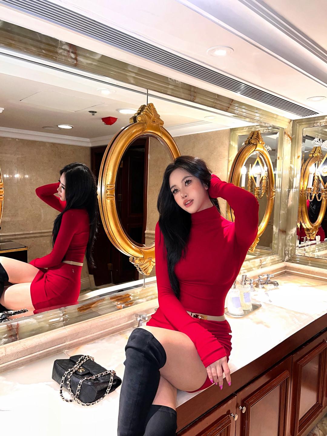 원피스 김민지 김고은 이주영 솔로지옥 미시룩 동탄룩 파티룩 h라인 - 상세 이미지 3