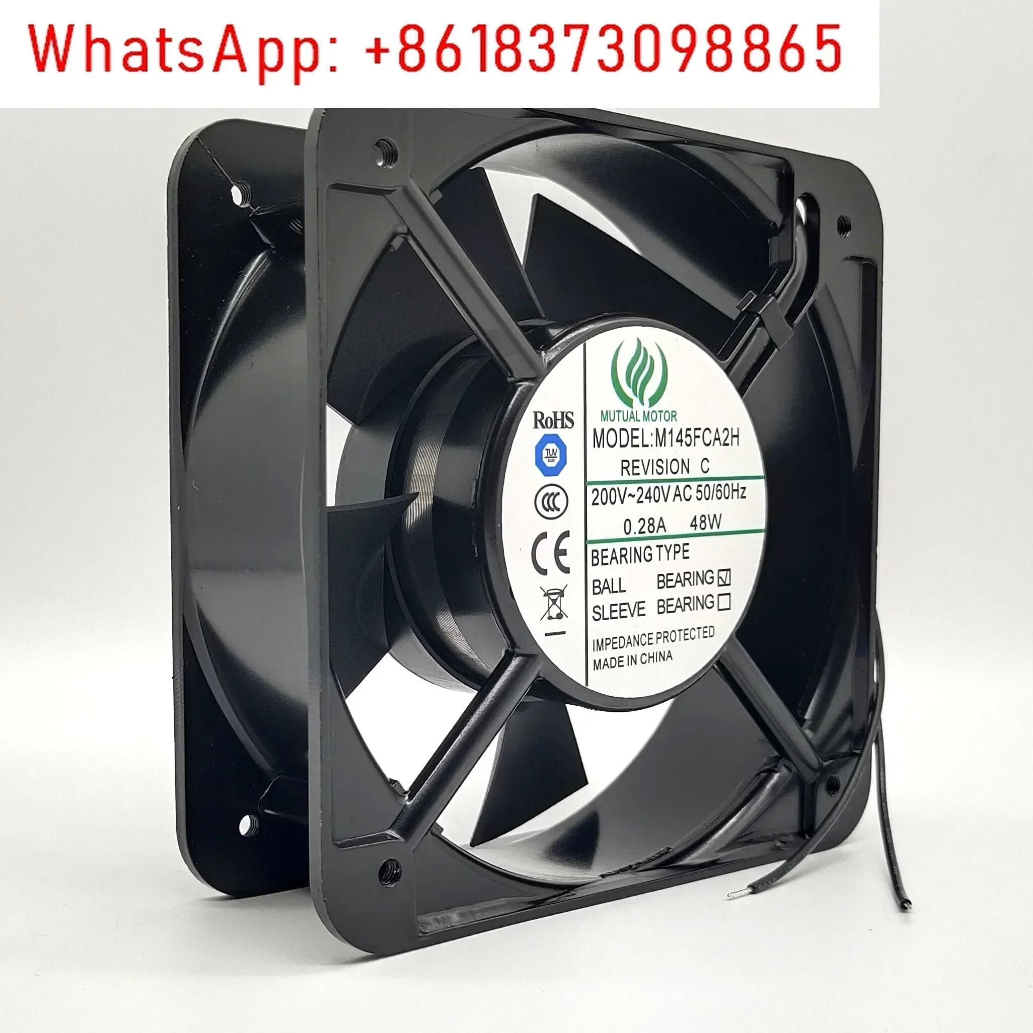 M145FCA2H 200V/240V 0.28A 15050 15CM 냉각팬
