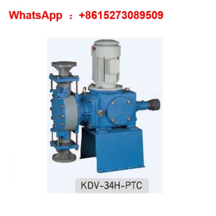 KEMPION KDV-52H-FTC 기계식 다이어프램 계량 펌프 5000ml/min 헤드 PTFE