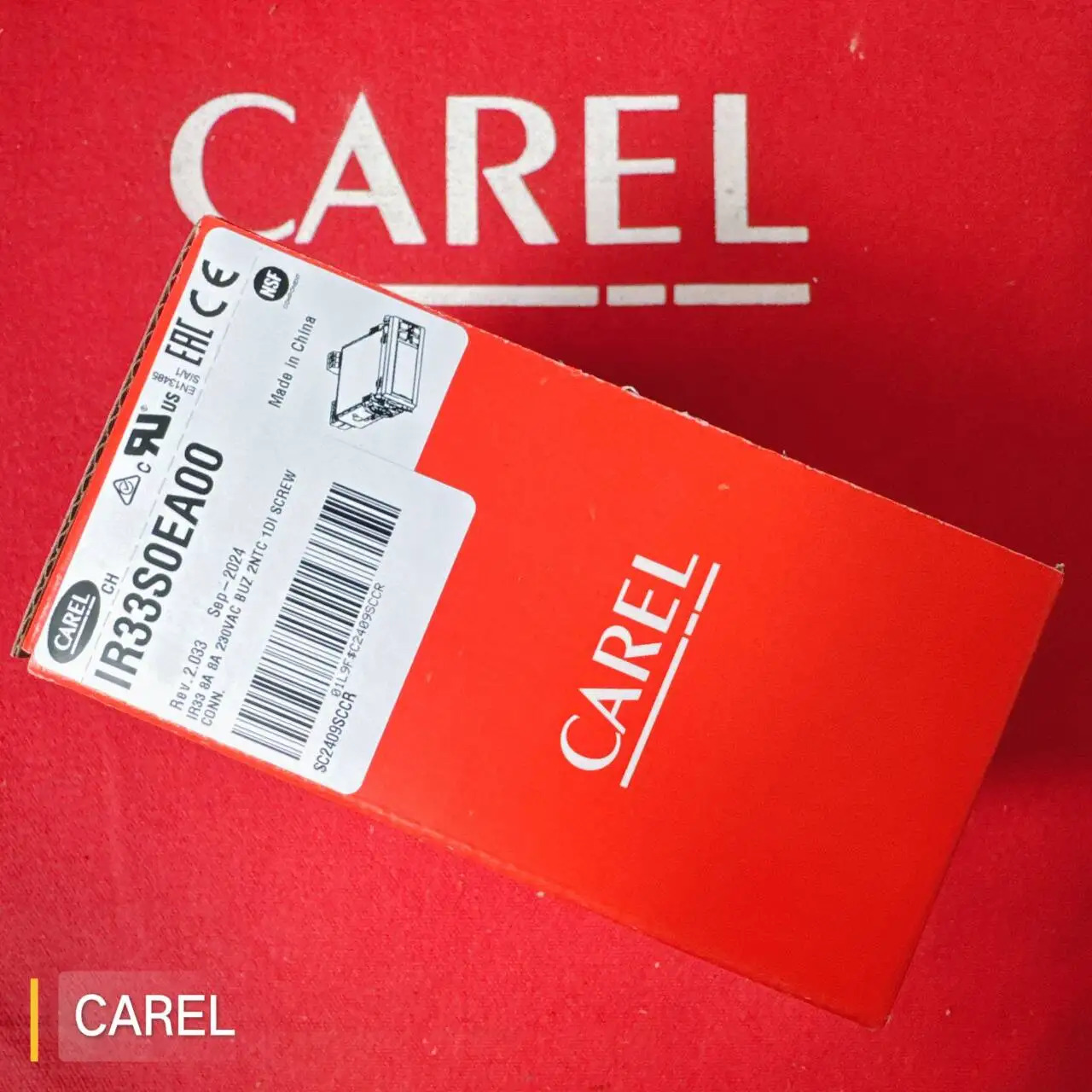 CAREL IR33S0EA00 온도 조절기 프로브 새
