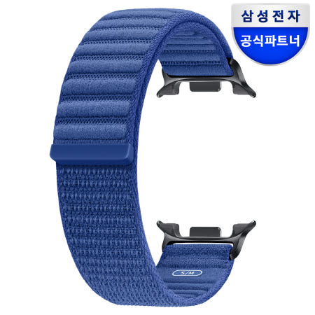 삼성 갤럭시워치8 스트랩 클래식 패브릭 밴드 S/M 갤럭시 워치8, 블루