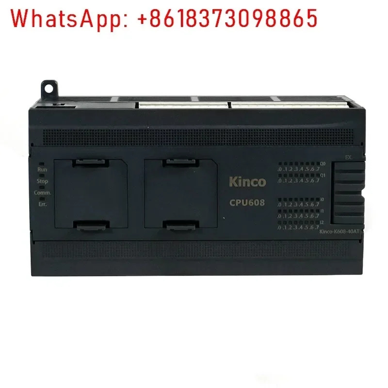 Kinco K6 시리즈 PLC K608-40AT K608-40DT 24DI 16DO 프로그래밍 컨트롤러2xRS485 이더넷 포트 포함