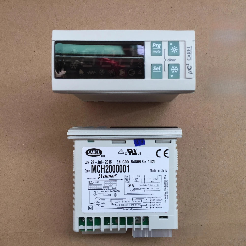 CAREL MCH2000001 UC2 온도 컨트롤러 원본