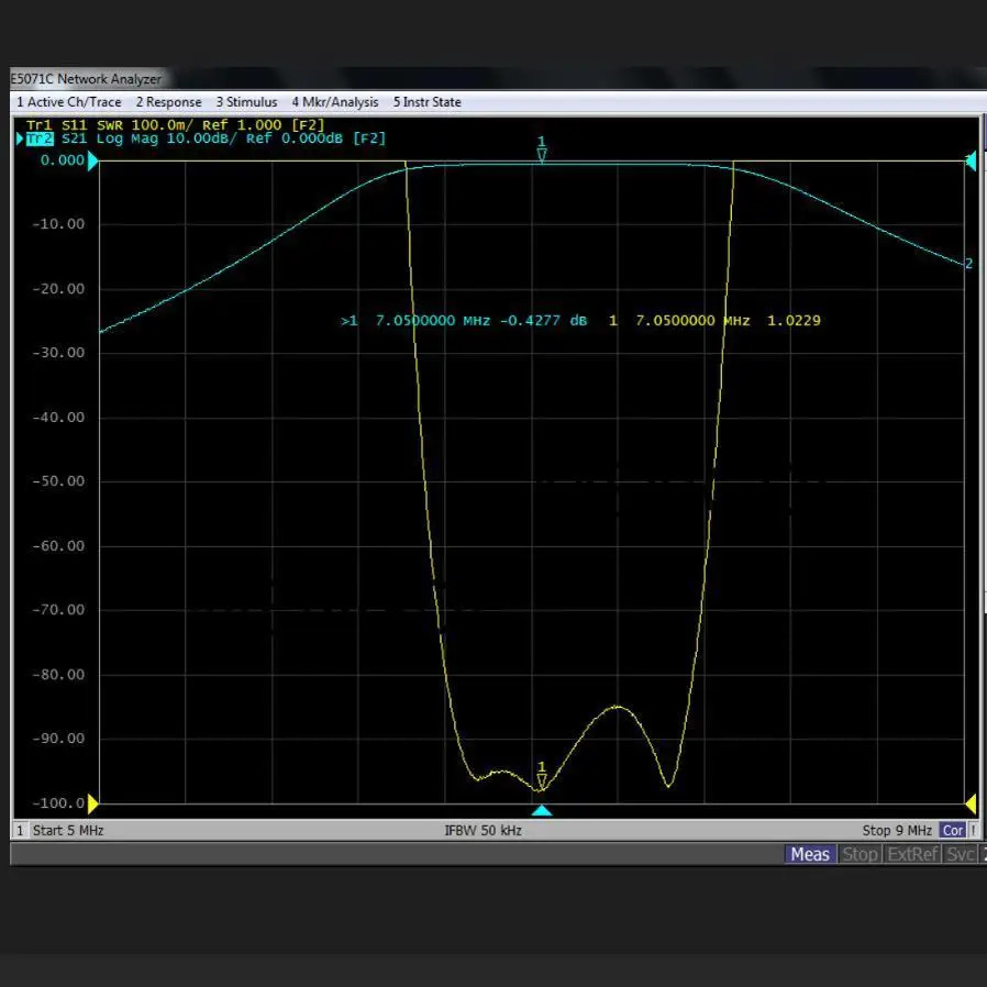 안테나 7MHz 필터 40m 밴드 밴드패스 BPF 방지 감도 향상 200w