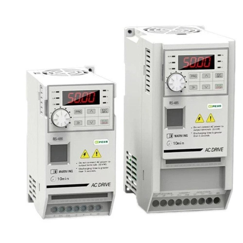ZHRUNO VFD 3상 380V 0.75KW 1.5KW 2.2KW 3KW 단상 220V 벡터 중형 속도 제어기 주파수 변환기