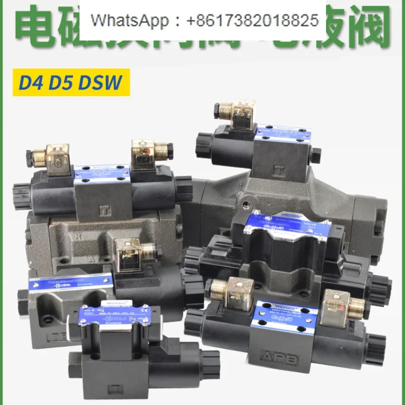 DSW-02 유압 밸브 04 06 솔레노이드 방향 D4 D5-02 03 3C4 2D2 3C60 3C2 2B2