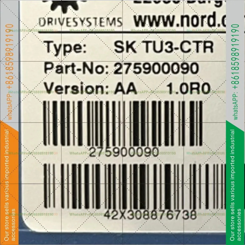 오리지널 NORD 인버터 제어판 SKTU3-CTR