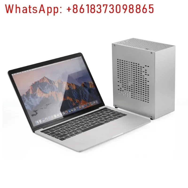 Starsky A07 데스크탑 MINI ITX 독립 그래픽 카드 알루미늄 케이스는 소형 1U 전원공급장치를 지원