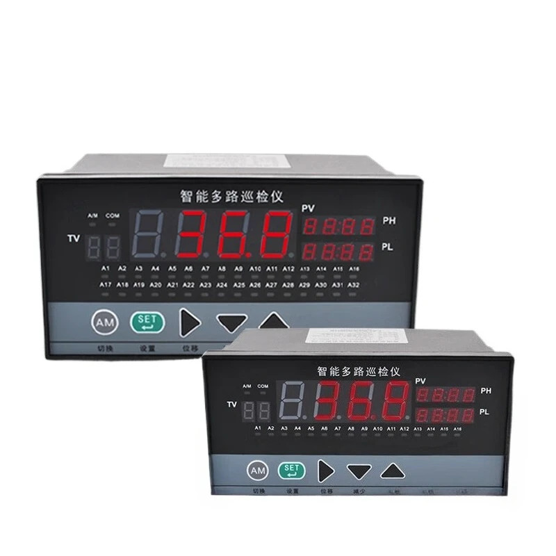 CERTEON 지능형 온도 검사 장비 8 16 24 32 채널 4-20mA RS485 AC220V 4방향 릴레이 알람 범입력
