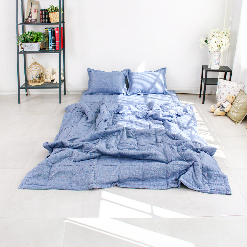 아르떼베딩 블랑 사계절 먼지없는 간절기 부드러운 차렵 이불 SS