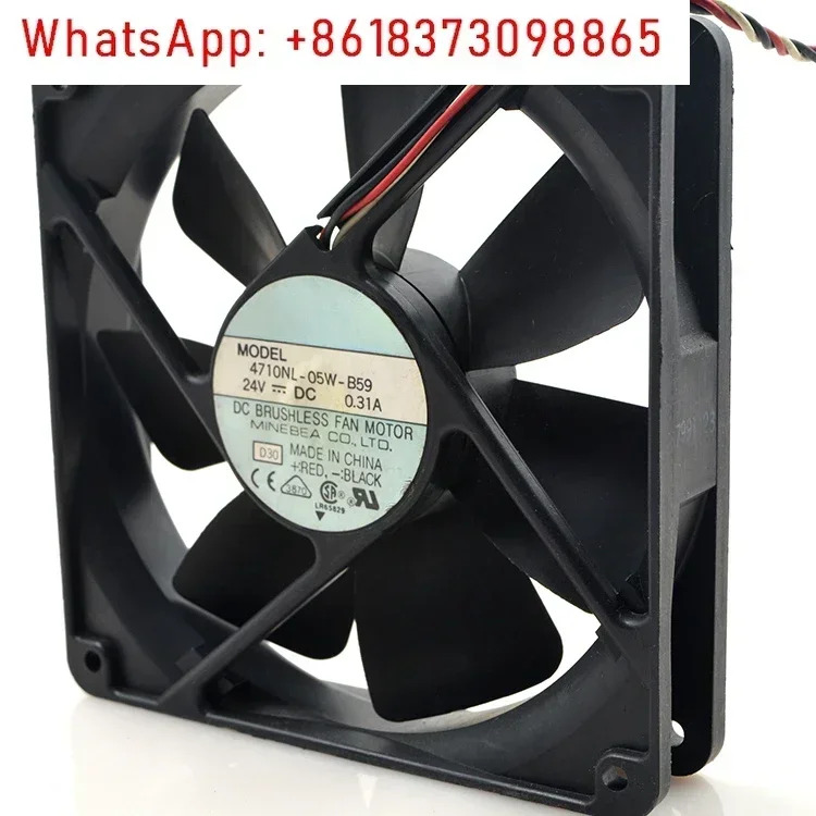 4710NL-05W-B59 24V 0.31A 112CM 인버터 듀얼 볼 팬