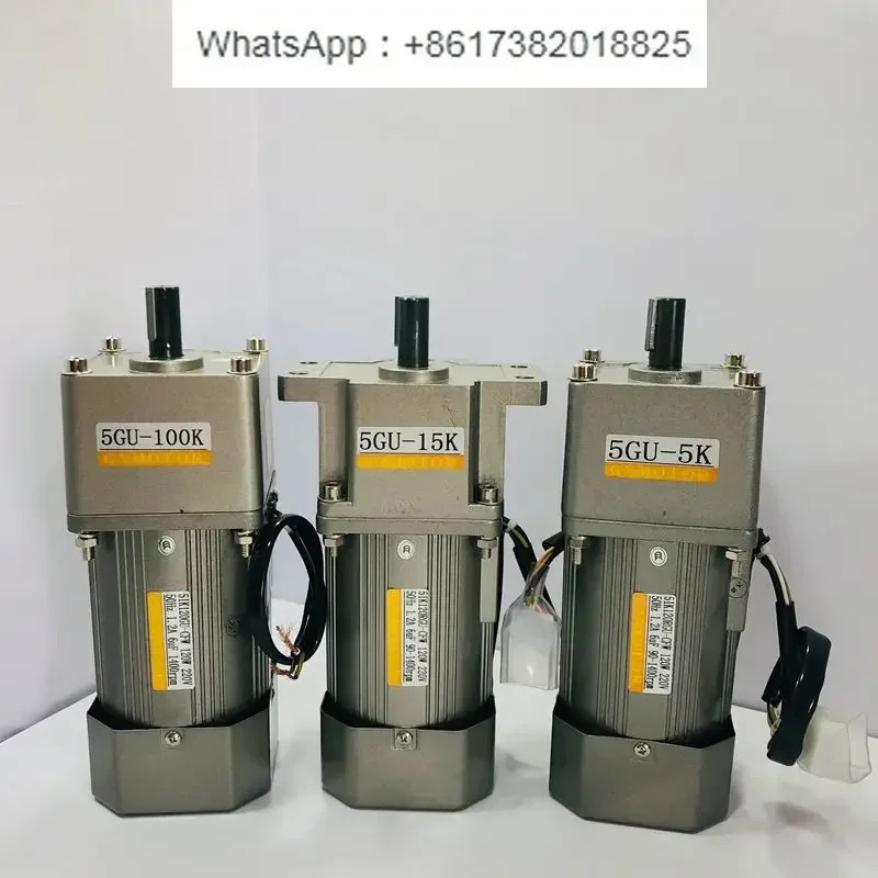 YSCJ-102 AC 속도조절 120W 와트 기어 감속 커패시터 작동 비동기 모터 수직 3상 380V